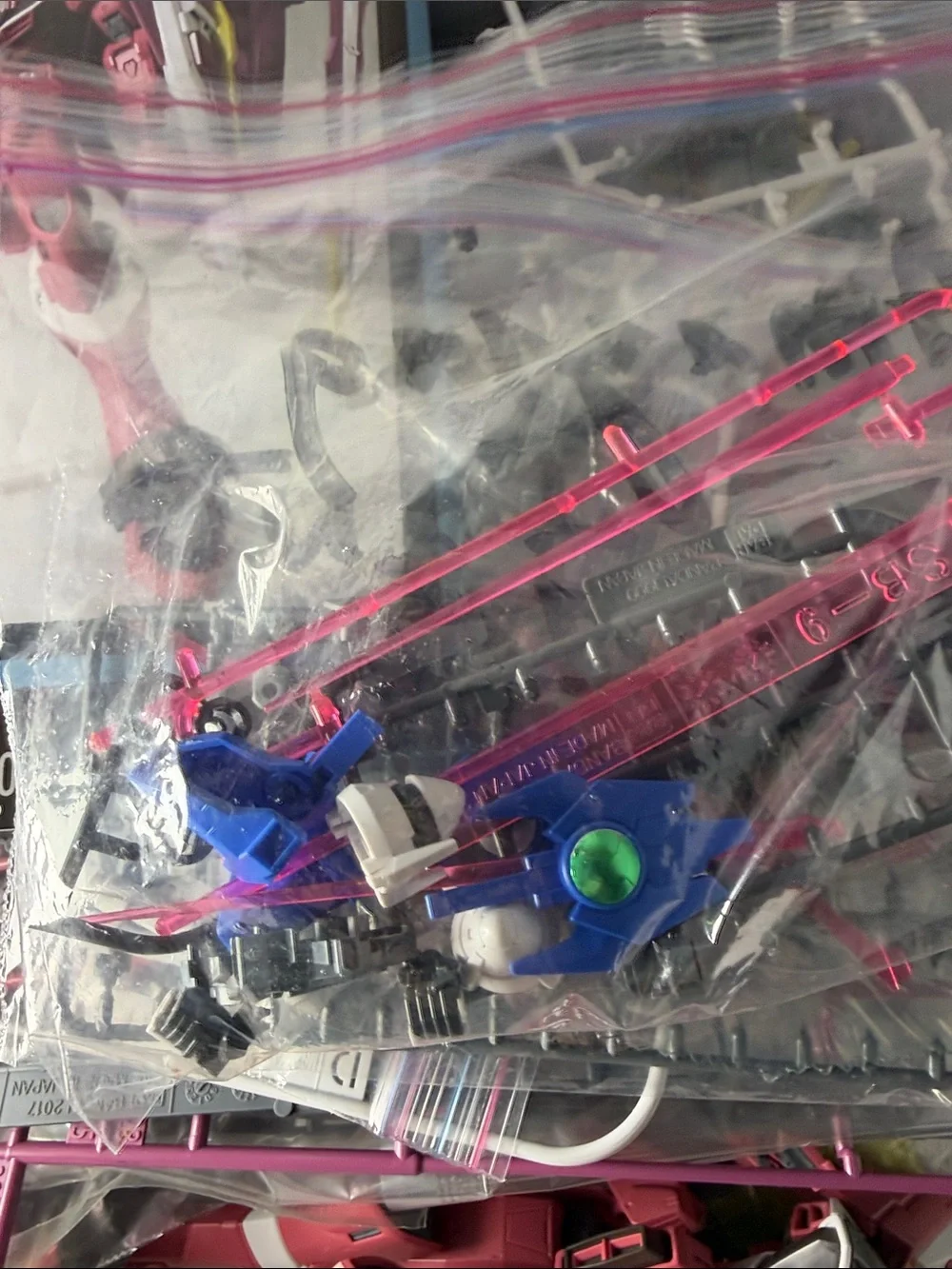 Bandai extras included